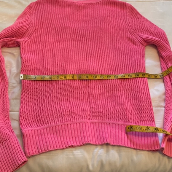J. Crew Pink Knit Long Sleeve Sweater size XL - Picture 12 of 15
